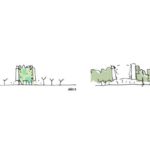 Sketch, Eco-Boulevard in Vallecas, Madrid by Ecosistema Urbano