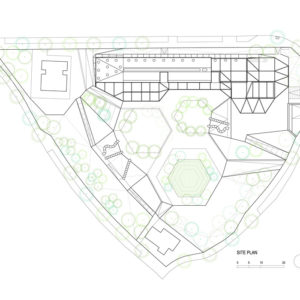 Site plan, plaza ecopolis, ecosistema urbano