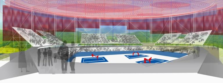 Transformer Taekwondo Arena, adaptive architecture, ecosistema urbano, urban social design