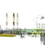 Urban strategy, Ecological Reconfiguration of an urban center, Philadelphia by Ecosistema Urbano, USA