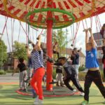 Energy Carousel, responsive public spaces, Dordrecht, ecosistema urbano