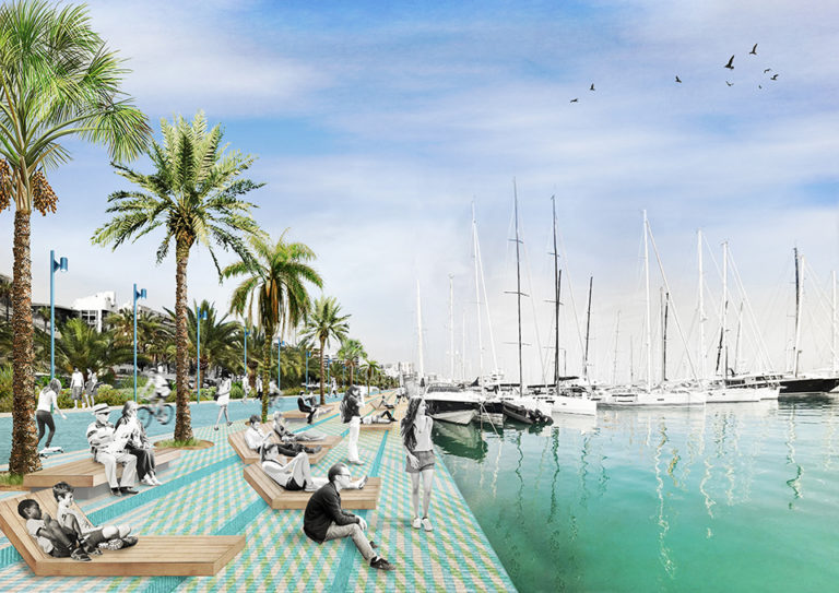 Harbor Waterfront in Palma by Ecosistema Urbano